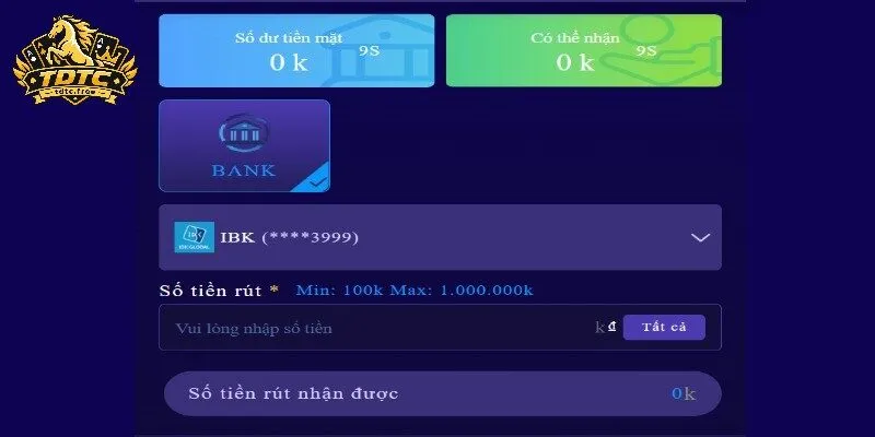 Cách rút tiền TDTC cần đủ điều kiện
