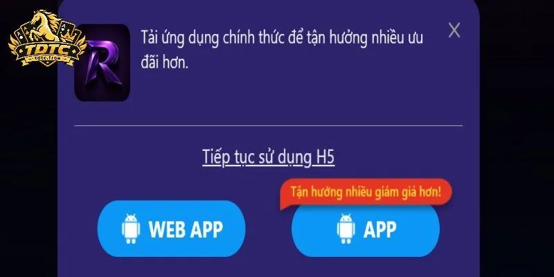 Giao diện trò chơi giúp thao tác gọn hơn