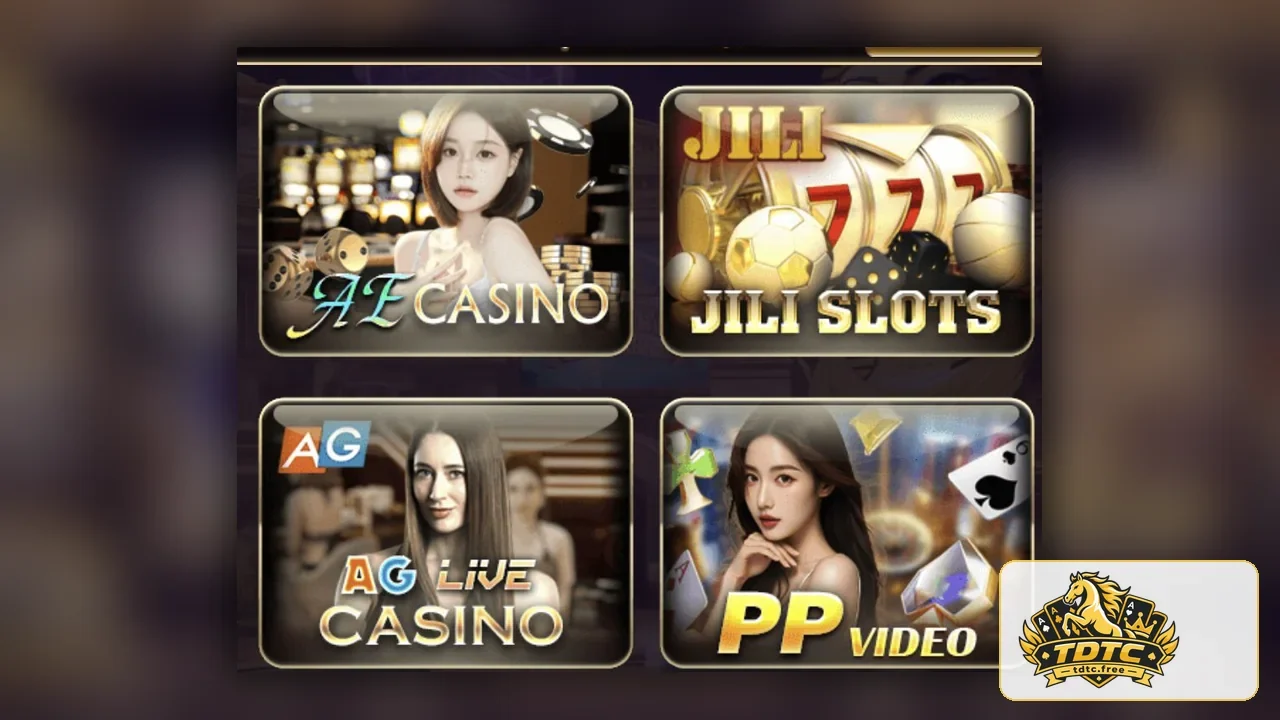 Sảnh live casino trực tuyến tại TDTC